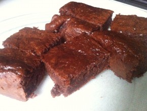 plantain brownies